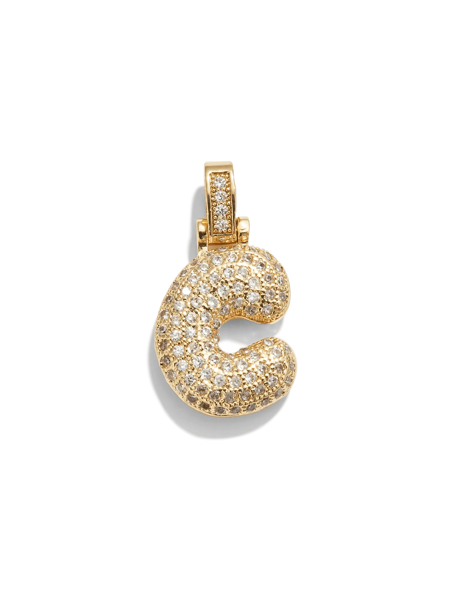 STANDARD BALLOON INITIAL NECKLACE GOLD