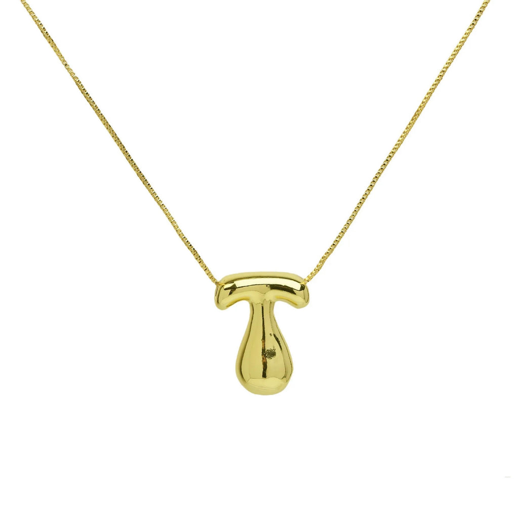 MEDIUM TIMELESS INITIAL NECKLACE
