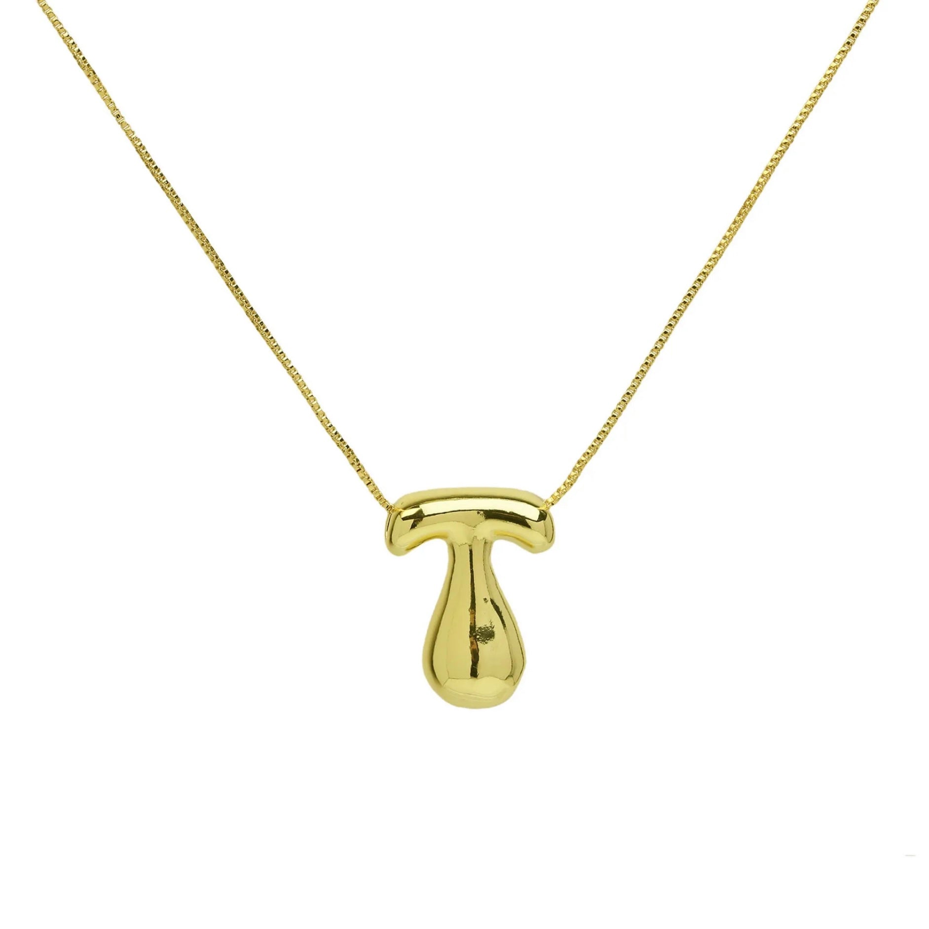 MEDIUM TIMELESS INITIAL NECKLACE