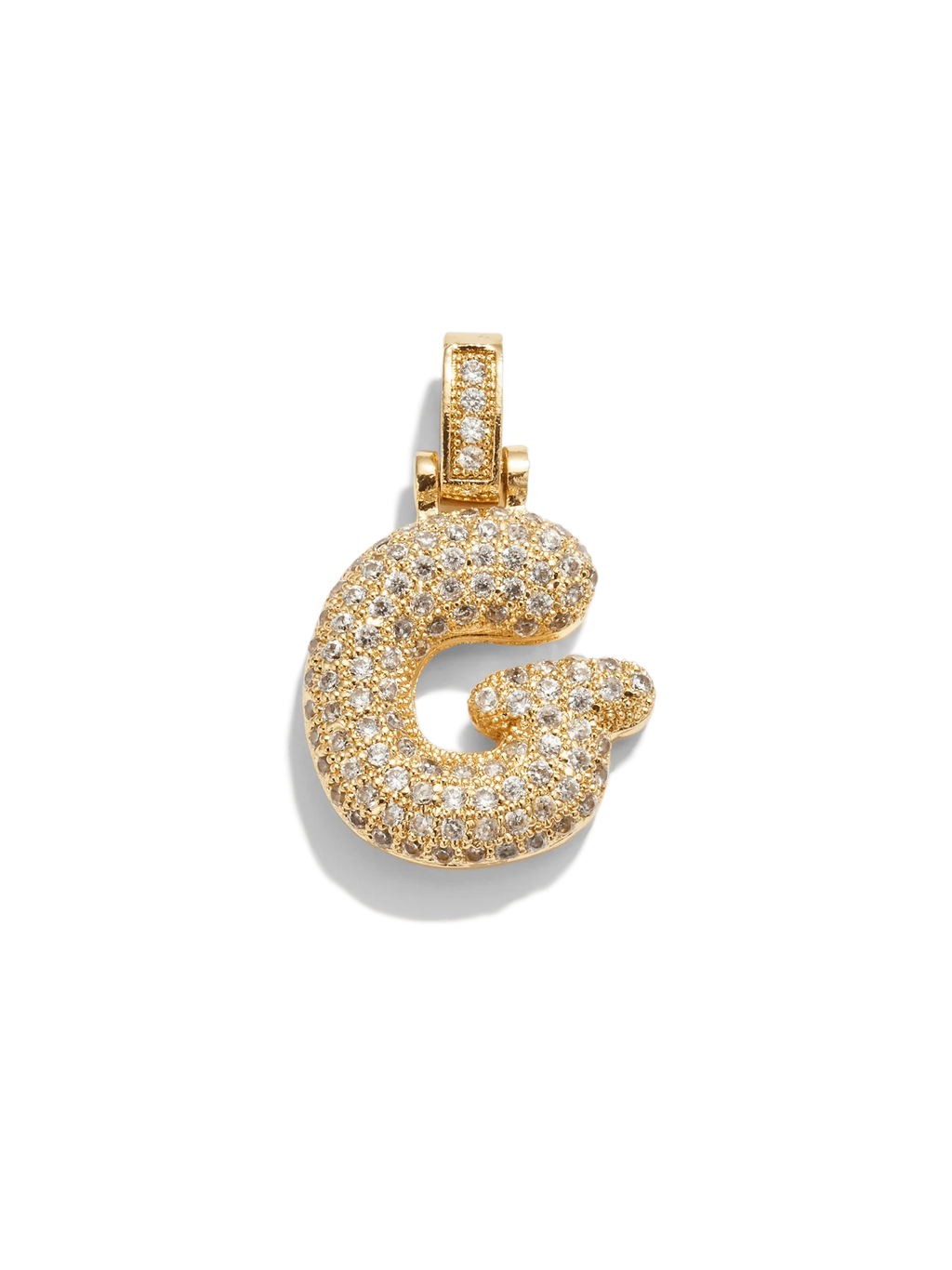 STANDARD BALLOON INITIAL NECKLACE GOLD