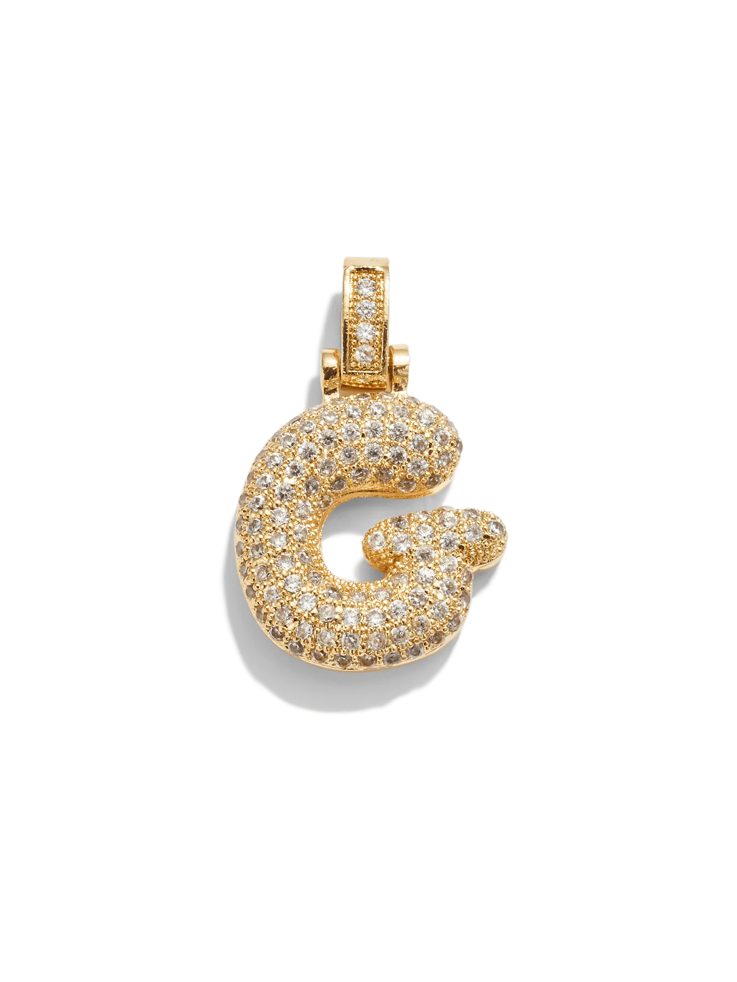 STANDARD BALLOON INITIAL NECKLACE GOLD