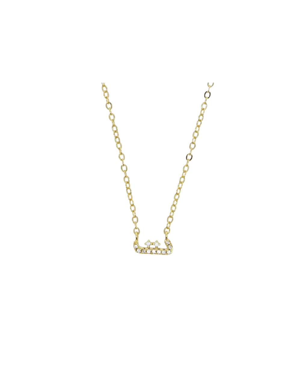 ARABIC INITIAL NECKLACE
