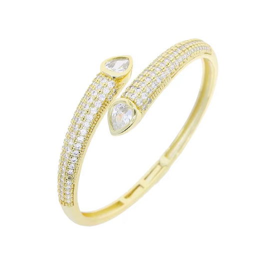 DOUBLE DROP BANGLE