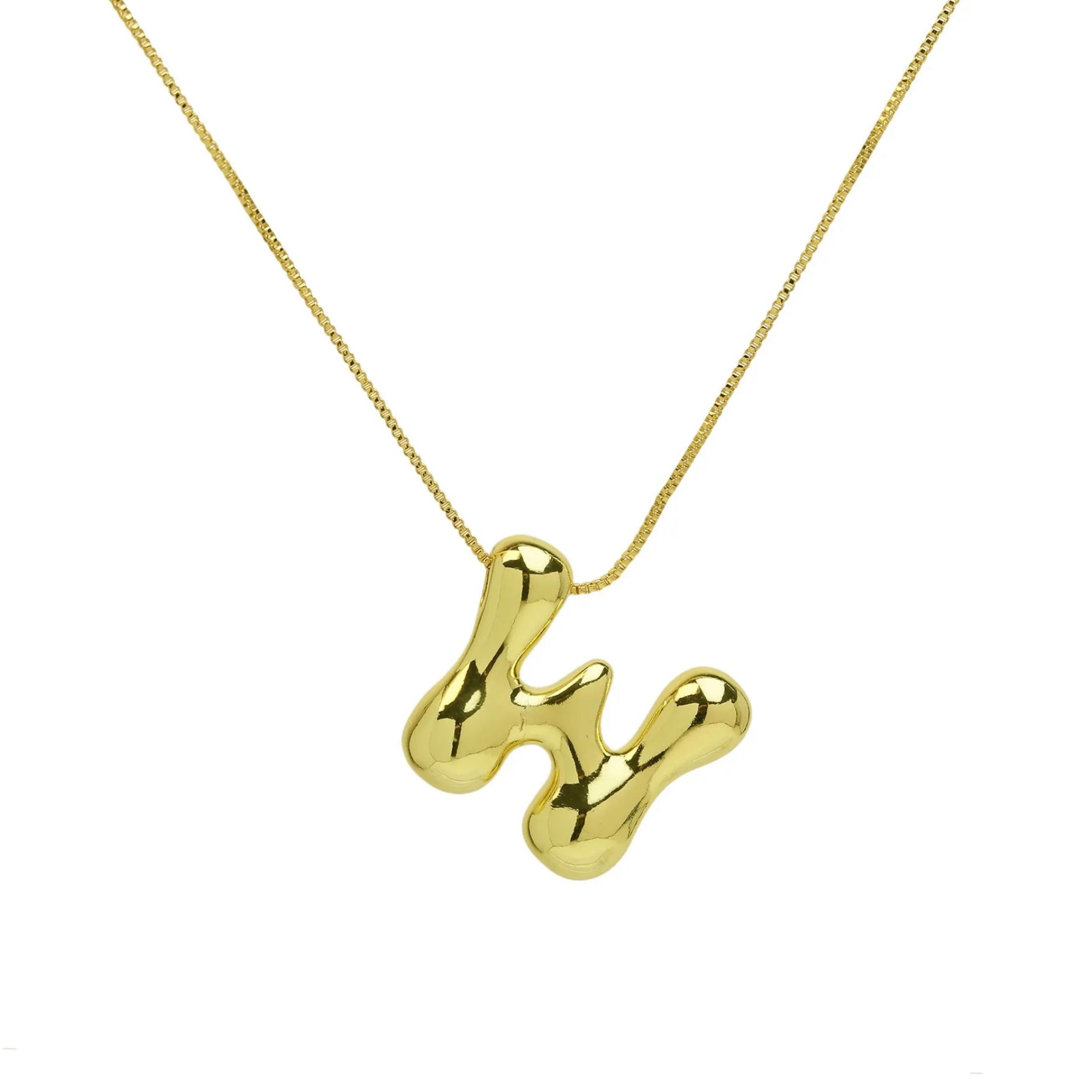 MEDIUM TIMELESS INITIAL NECKLACE