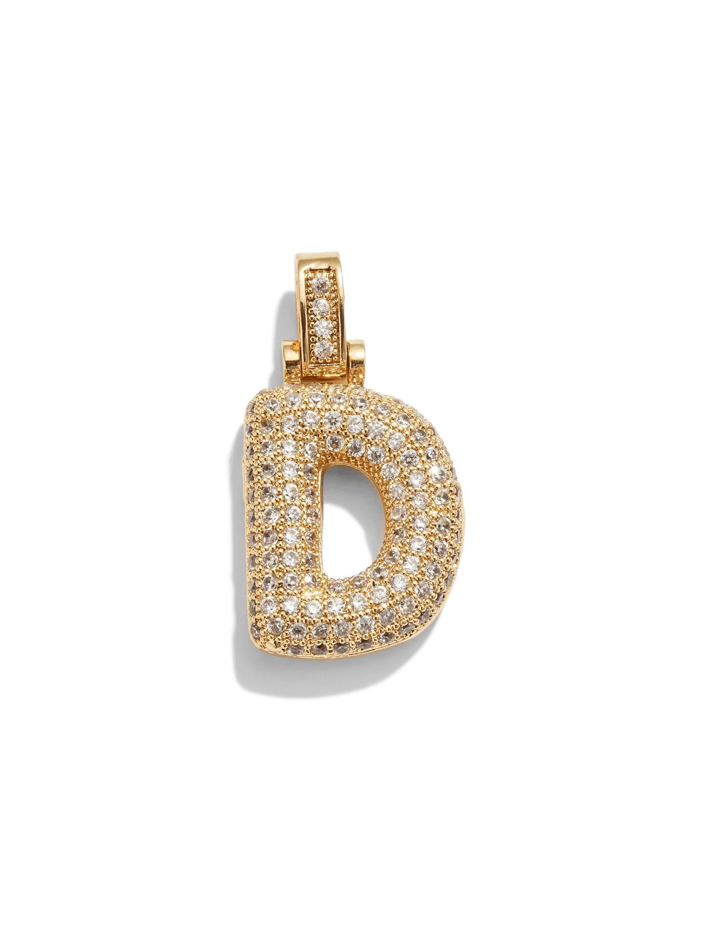 STANDARD BALLOON INITIAL NECKLACE GOLD