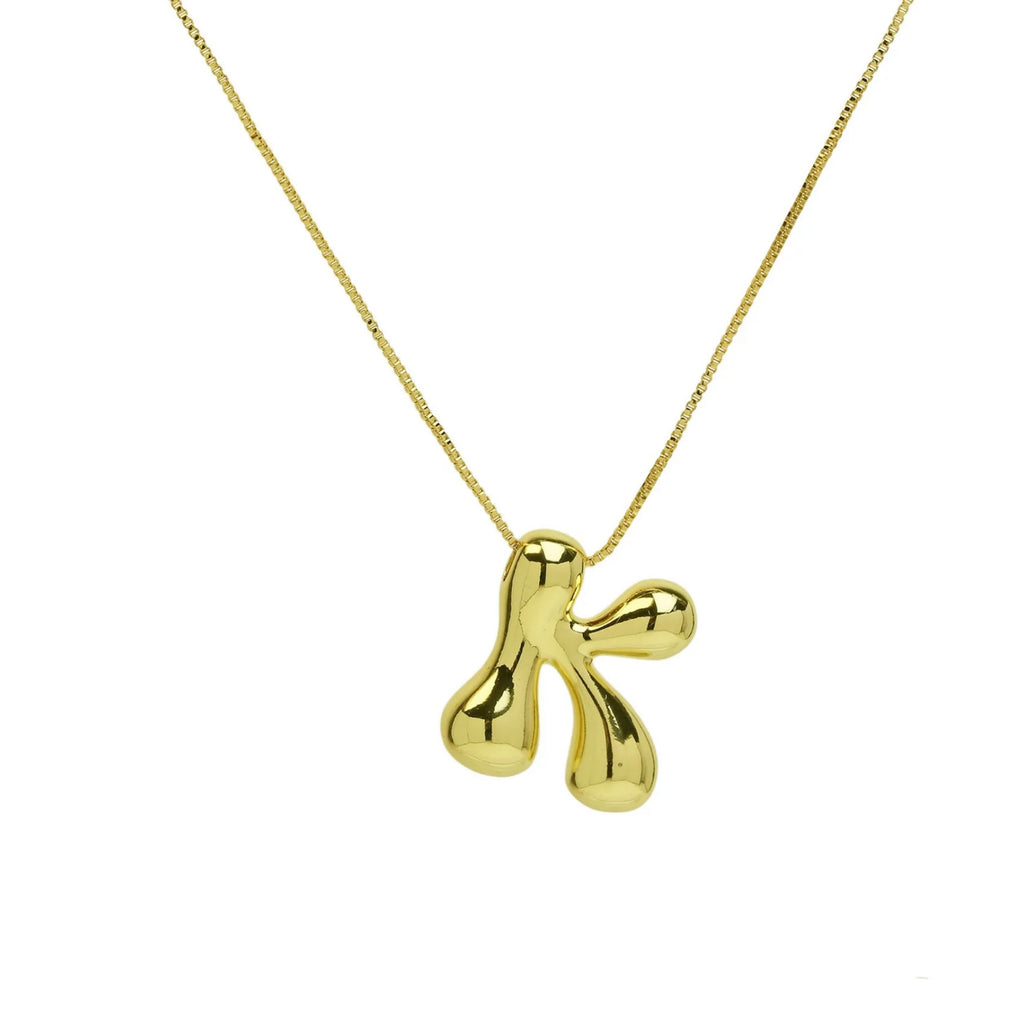 MEDIUM TIMELESS INITIAL NECKLACE
