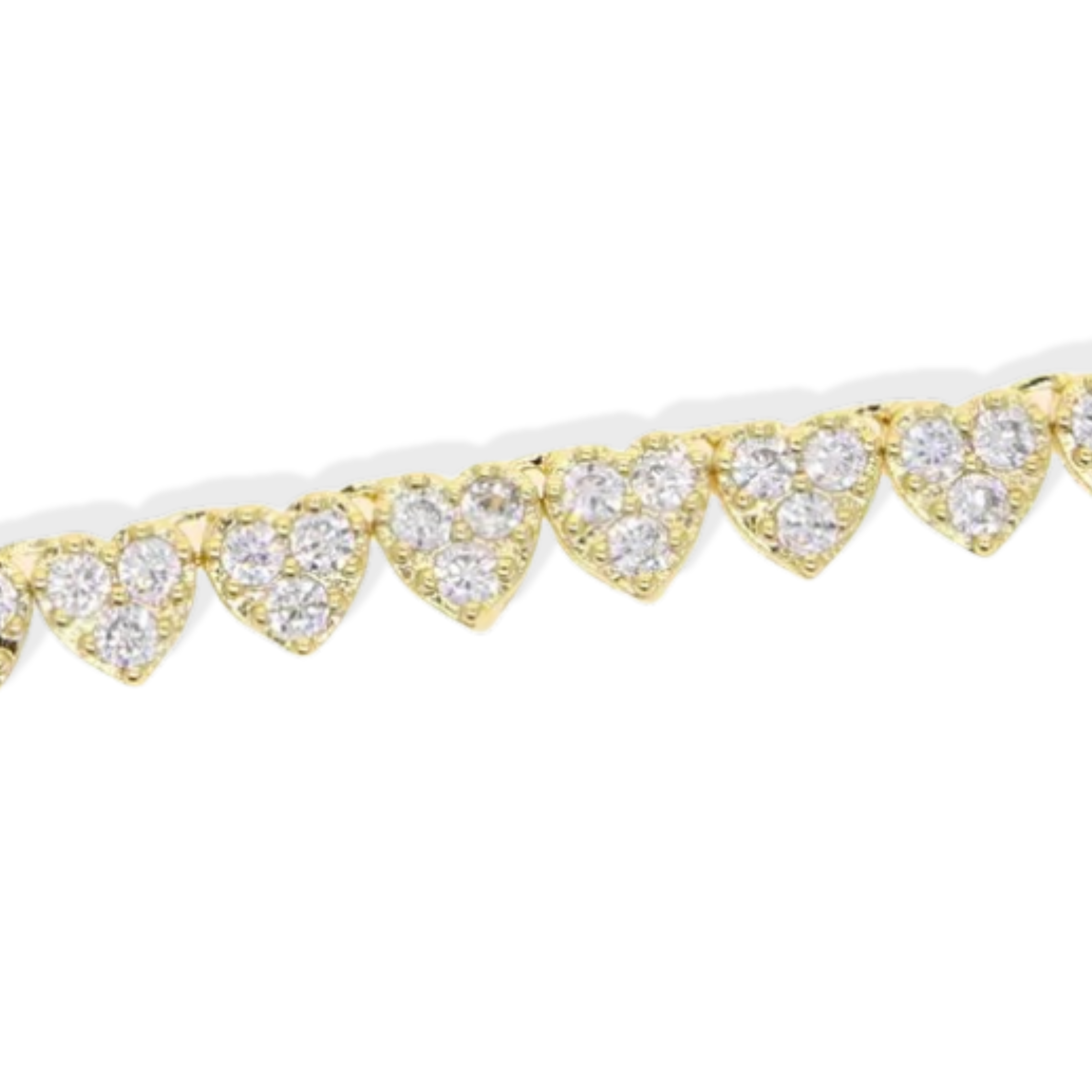 HEART TENNIS NECKLACE