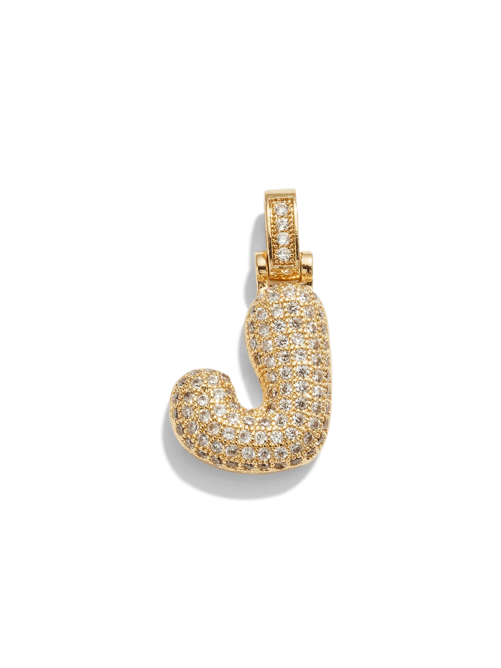 STANDARD BALLOON INITIAL NECKLACE GOLD