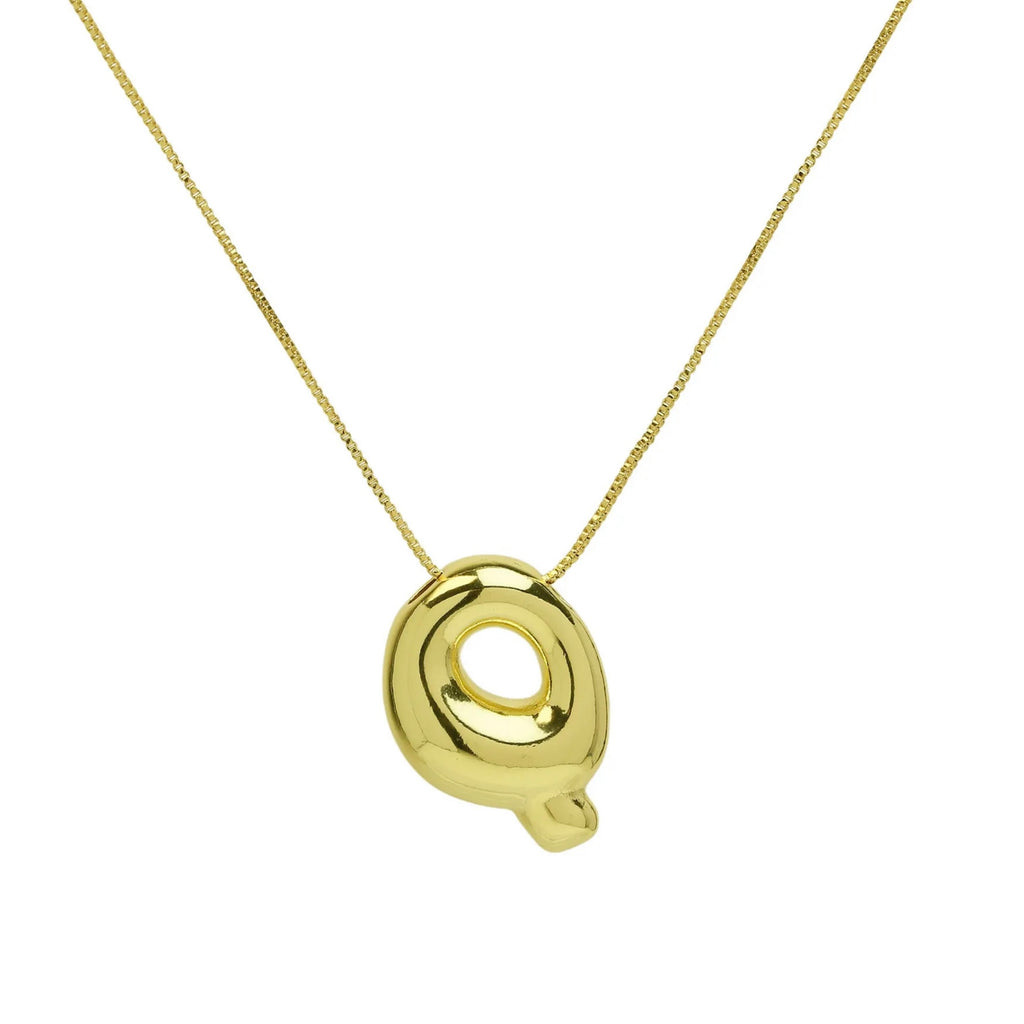 MEDIUM TIMELESS INITIAL NECKLACE