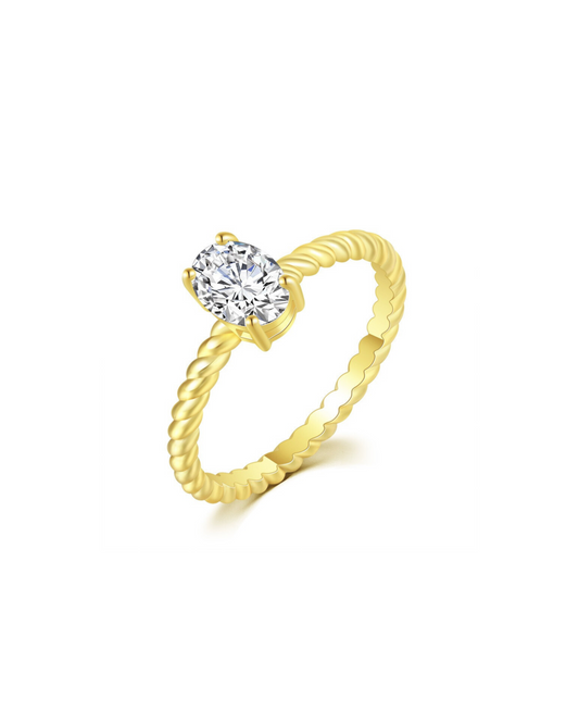 Twisted Band Ring