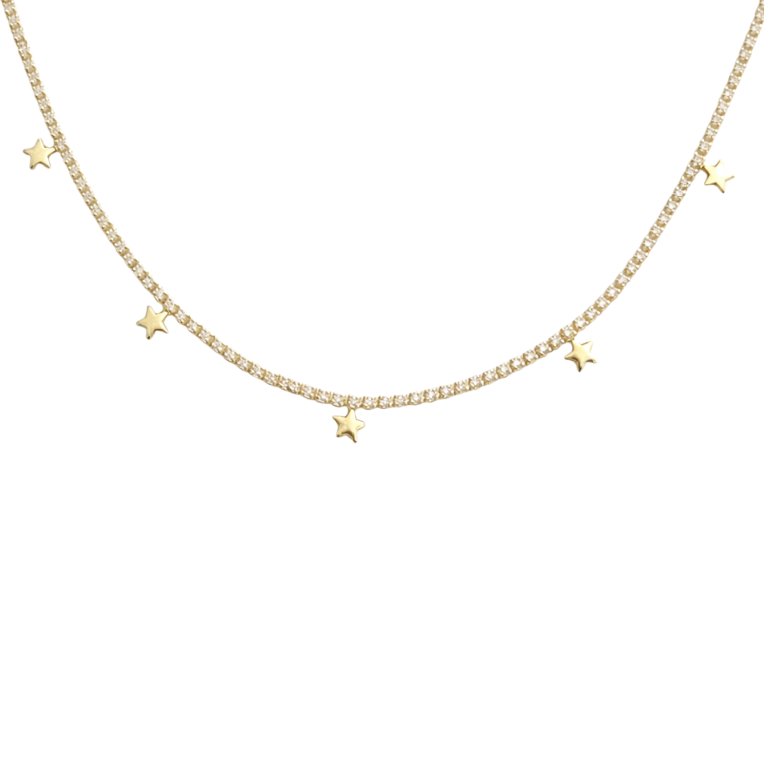 THE MIDNIGHT SPARKLE STAR NECKLACE