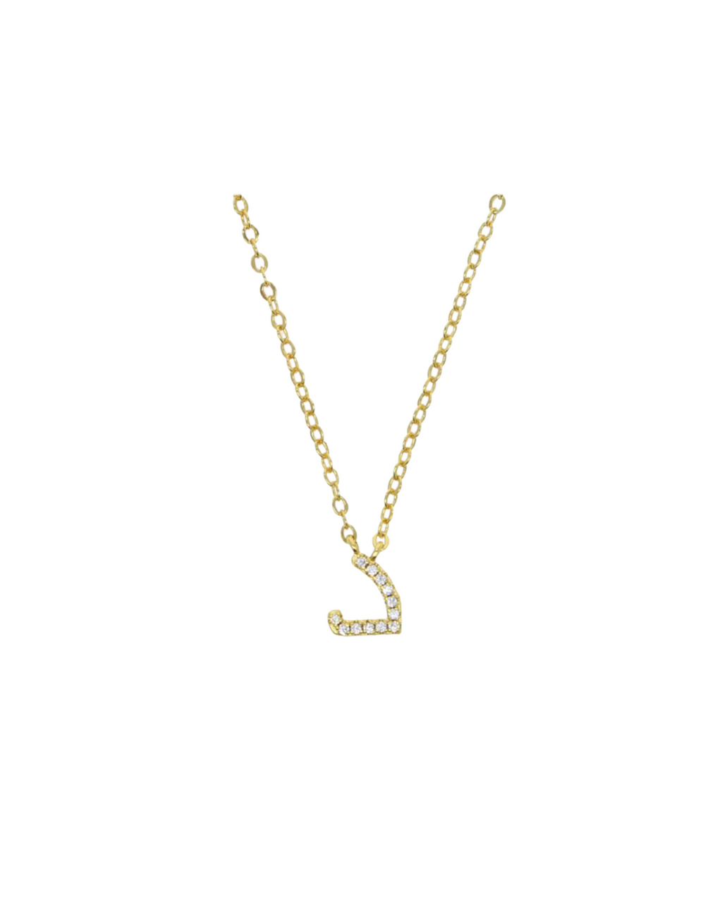 ARABIC INITIAL NECKLACE