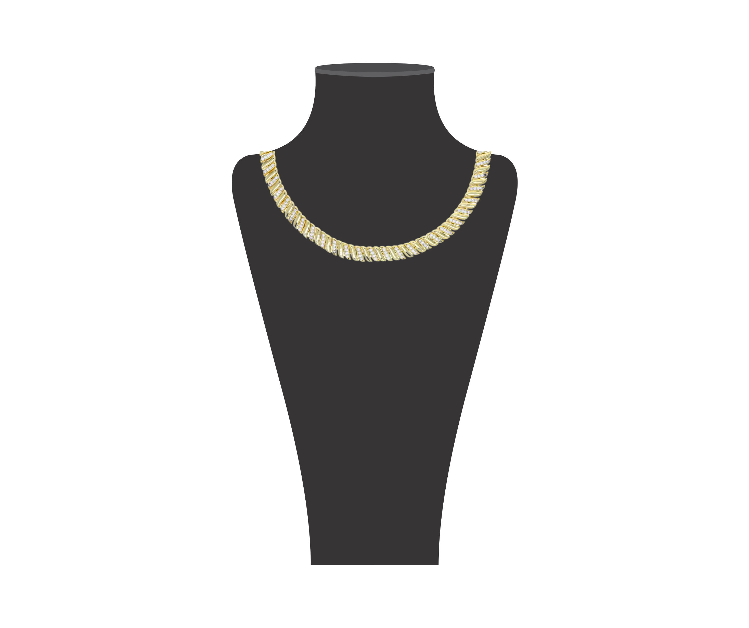 OASIS PAVÈ CHAIN NECKLACE