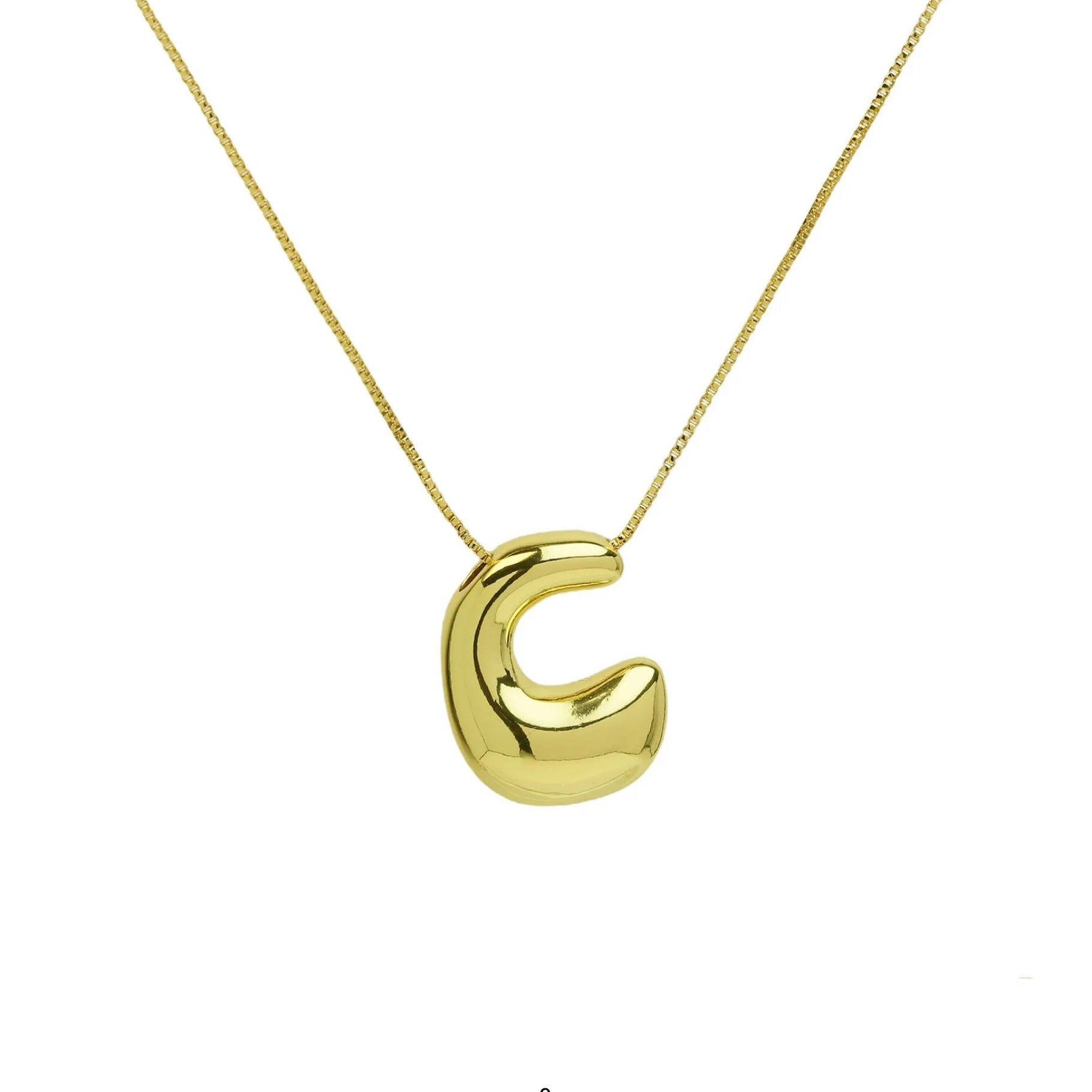 MEDIUM TIMELESS INITIAL NECKLACE