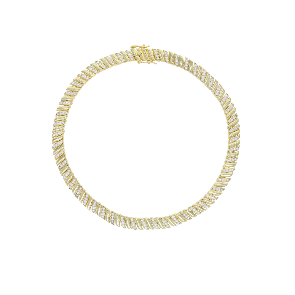 OASIS PAVÈ CHAIN NECKLACE