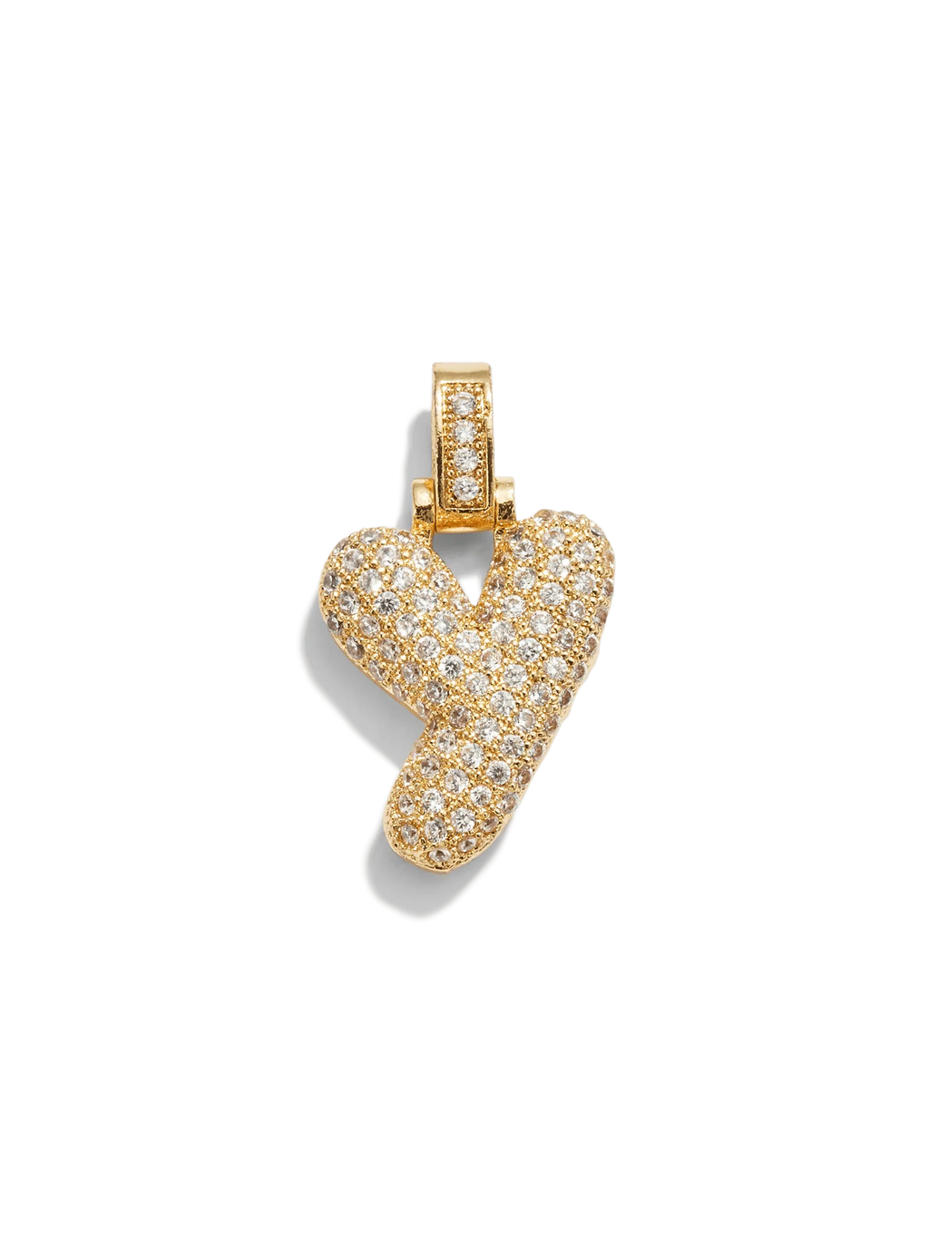 STANDARD BALLOON INITIAL NECKLACE GOLD