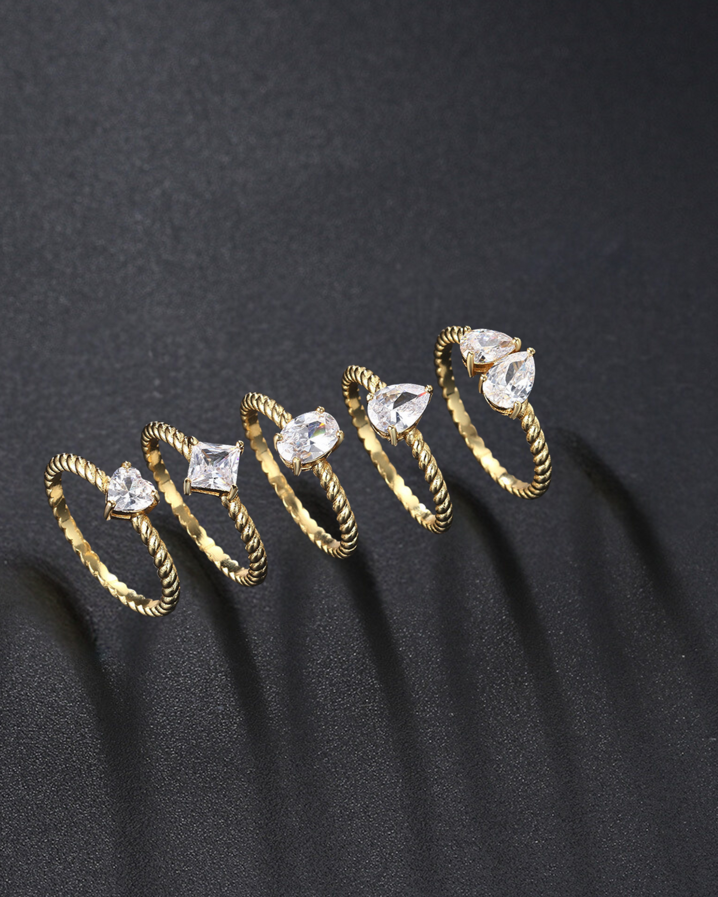 Twisted Band Ring