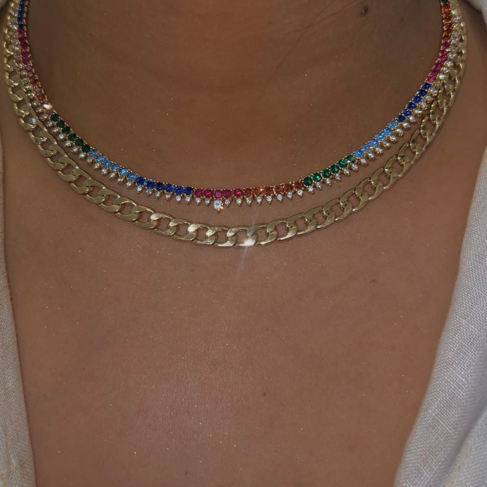 SPECTRUM SPARKLE NECKLACE