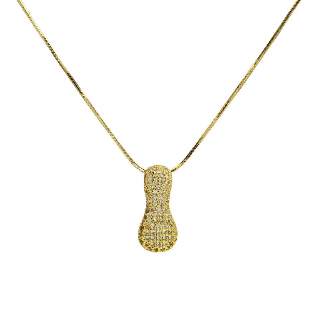 MEDIUM BALLOON INITIAL NECKLACE