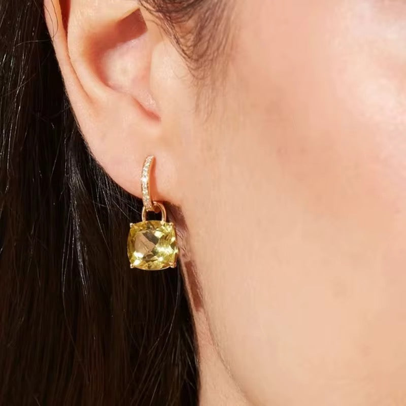 SOLARA GEM DROP EARRINGS