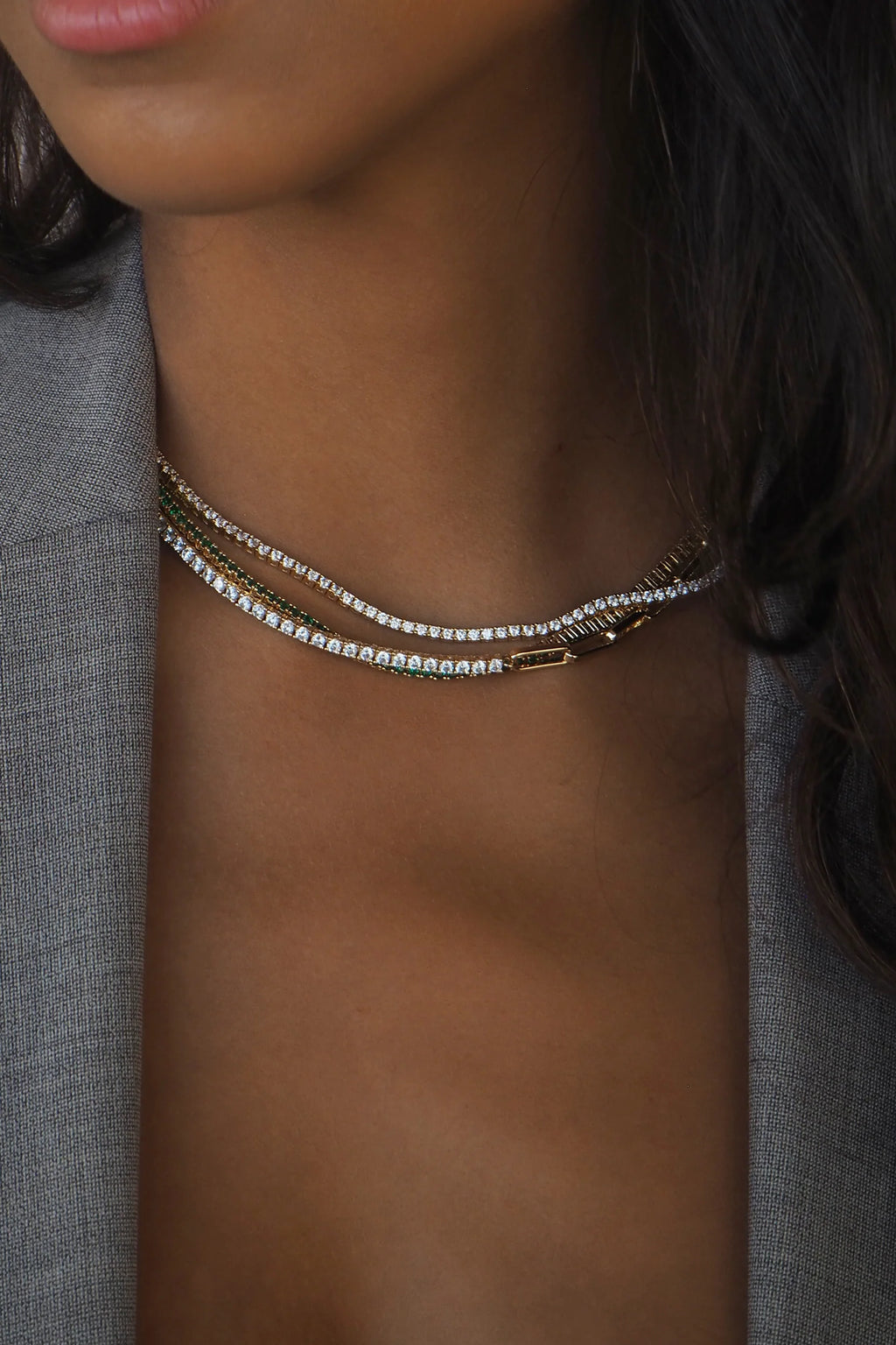 MINI REESE TENNIS NECKLACE