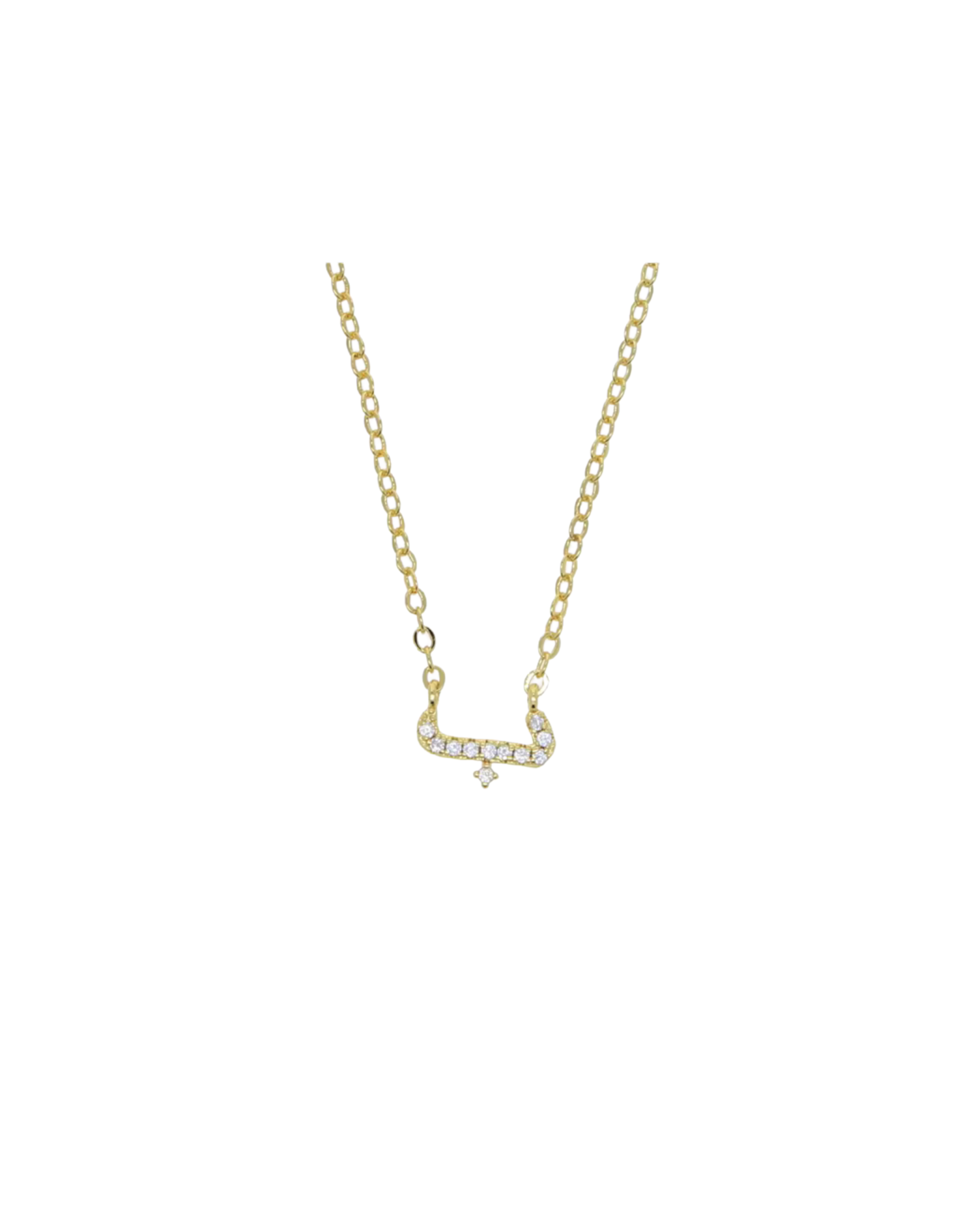 ARABIC INITIAL NECKLACE